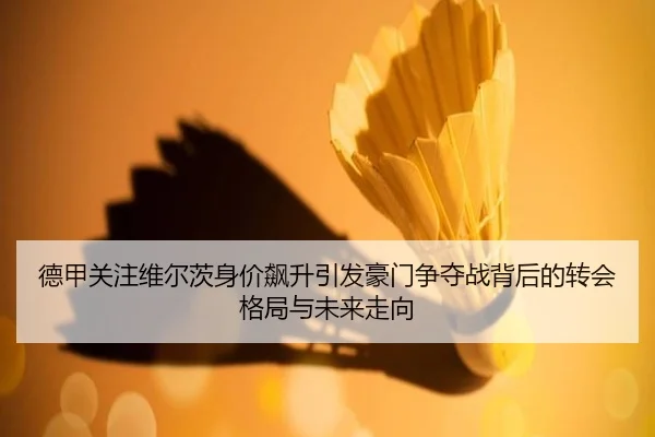 德甲关注维尔茨身价飙升引发豪门争夺战背后的转会格局与未来走向